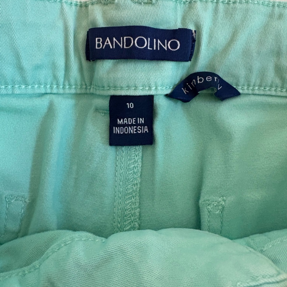 Bandolino Mint Green Women's Kimberly Bermuda Shorts - Picture 5 of 6